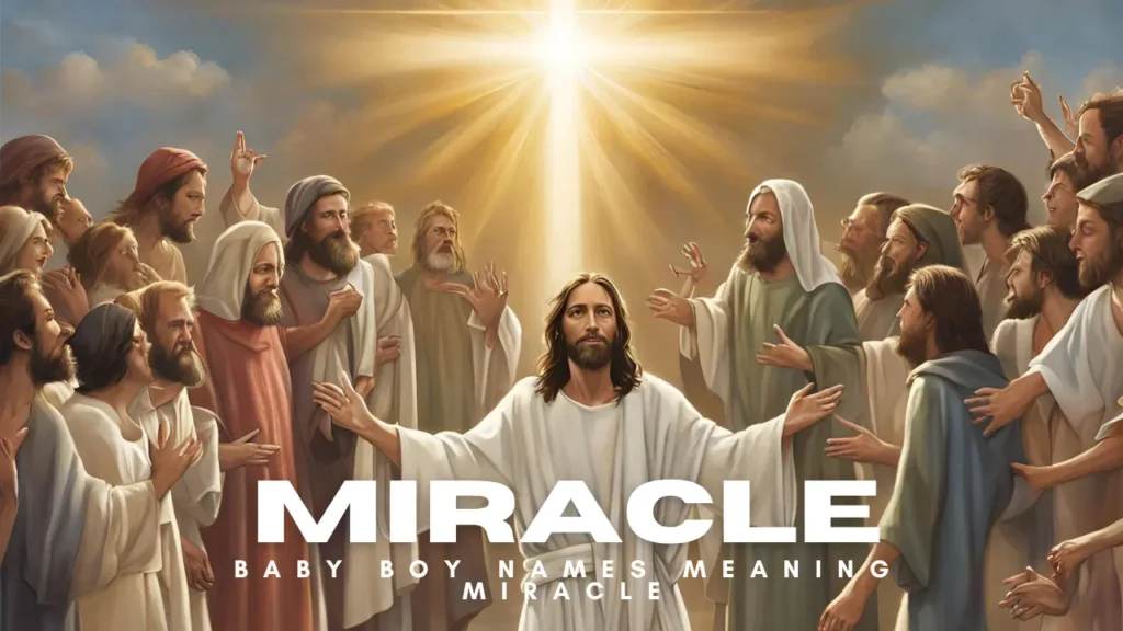 Baby Names Meaning Miracle