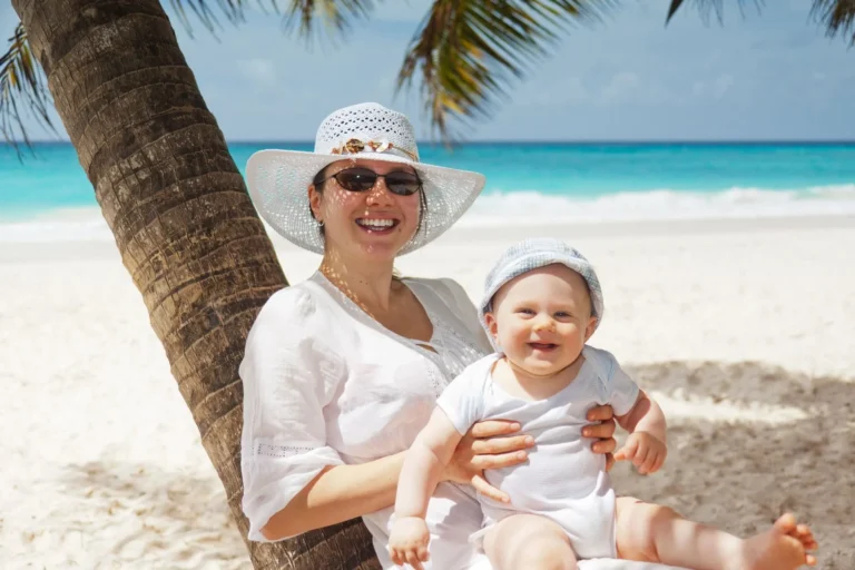 Bright and lively list of boy names inspired by summer, evoking sunshine, warmth, beaches, and carefree seasonal vibes