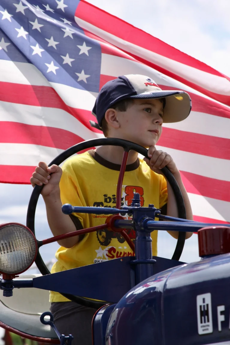 Bold collection of patriotic baby names inspired by national pride, history, and cultural heritage presented in a striking list